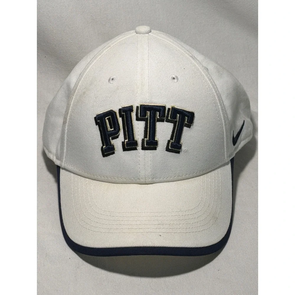 Nike Pitt Panthers Legacy91 Dri-FIT Hat Mens White Adjustable Baseball Cap